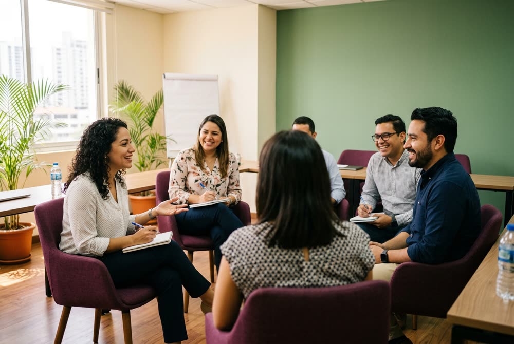 Taller de capacitación en ventas con práctica de conversaciones reales